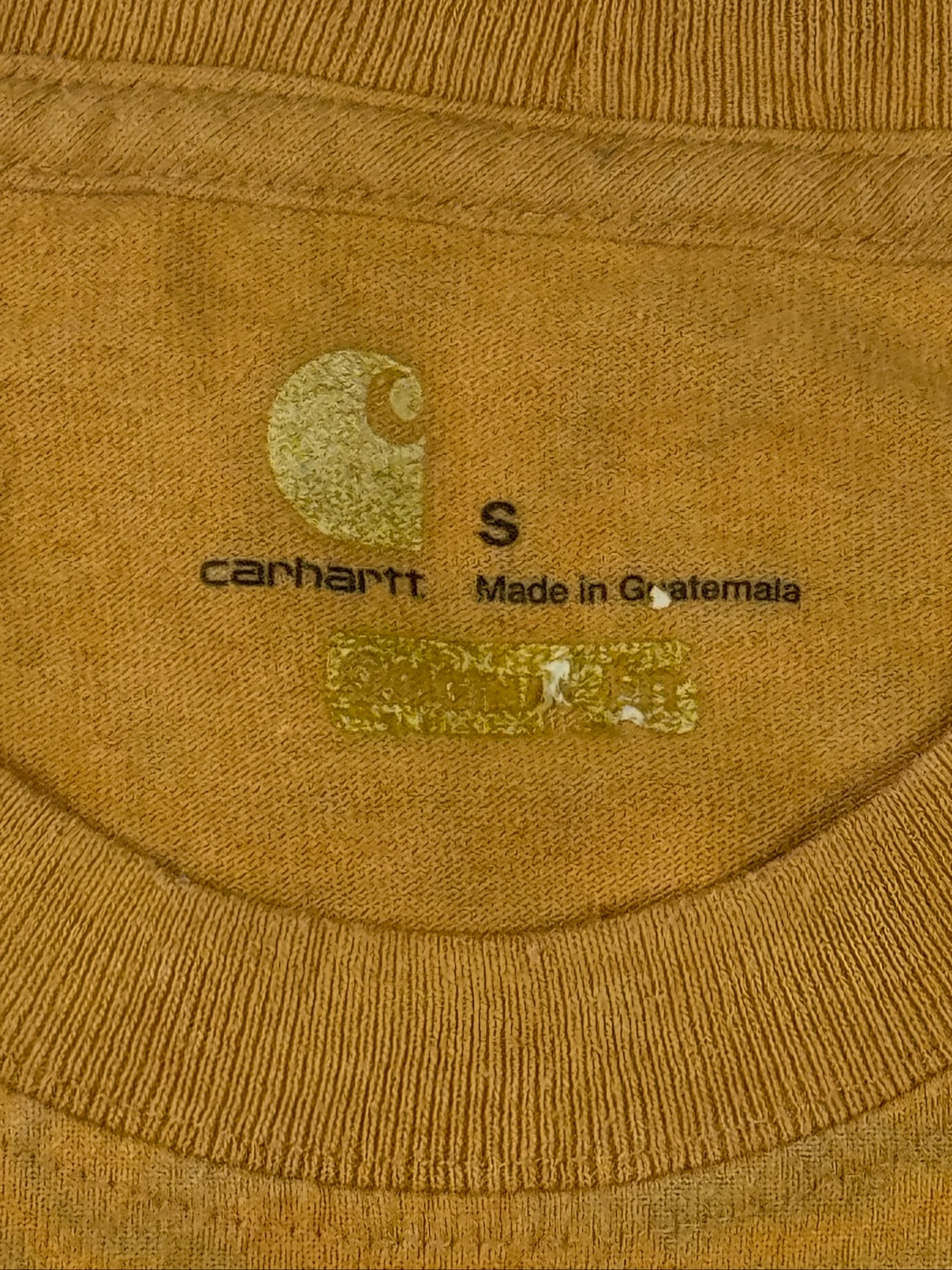Carhartt K87 Pocket T-Shirt Brown S Workwear Heavyweight – photo 6